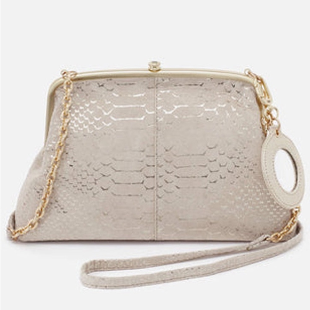 NWOT HOBO Lana Crossbody, Gold Filigree Exotic